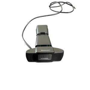 Merkury Innovations 720p HD Work Space Webcam with Microphone Black.